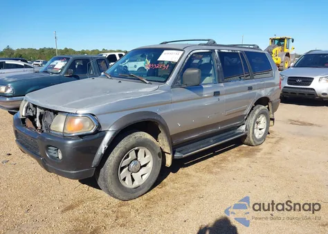 2000 Mitsubishi Montero Sport Ls/Xls из США, поврежденный, VIN JA4LS31H5YP049222